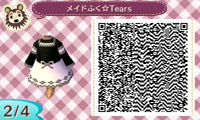 人気 とびだせ どうぶつ の 森 qr コード かっこいい 服